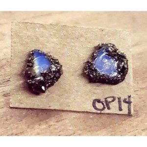 Opalite stud Earrings #op14